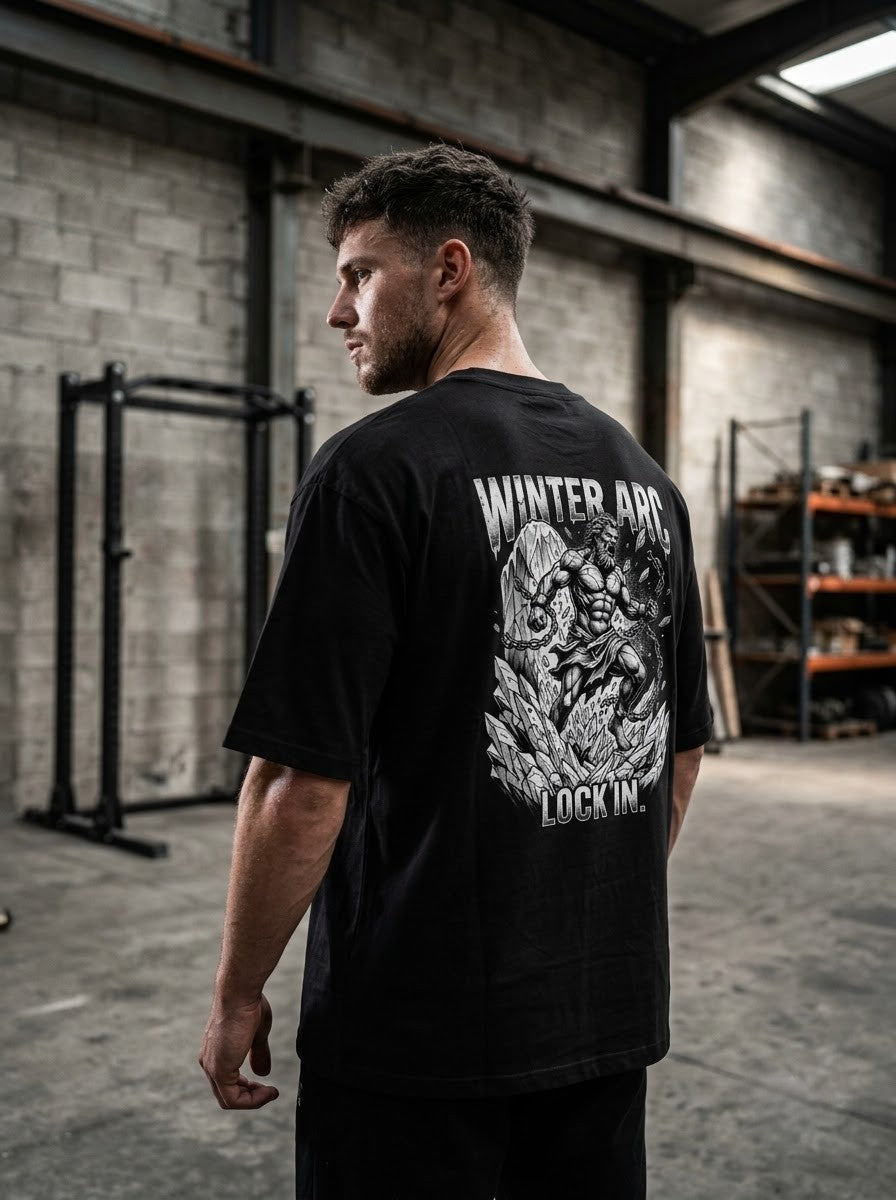 WINTER ARC---240 GSM OVERSIZED T SHIRT