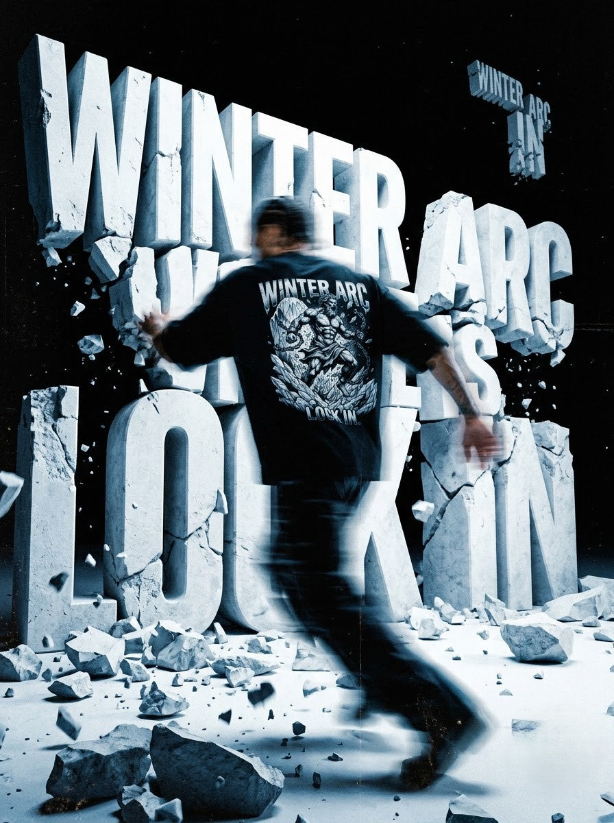 WINTER ARC---240 GSM OVERSIZED T SHIRT