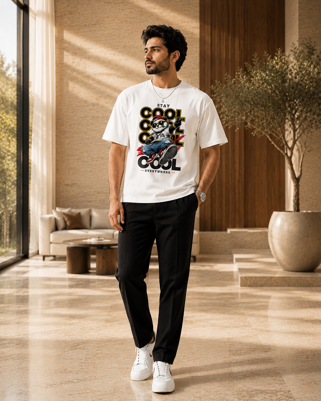 Stay Cool Panda T-Shirt 🐼