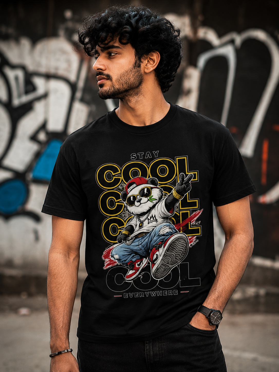Stay Cool Panda T-Shirt 🐼