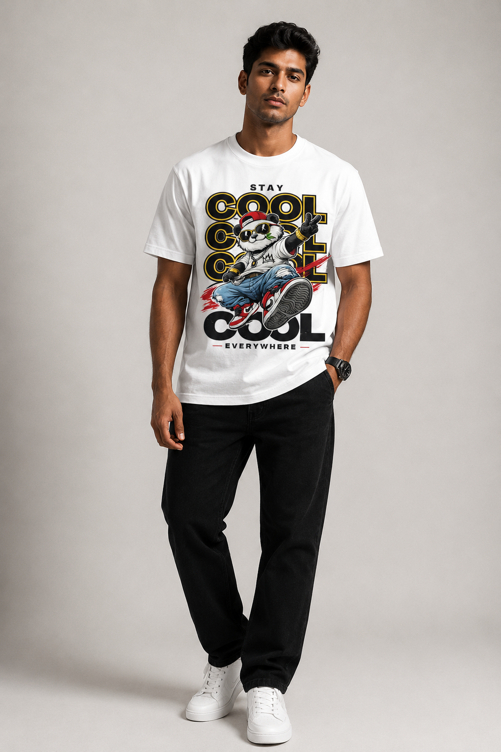 Stay Cool Panda T-Shirt 🐼
