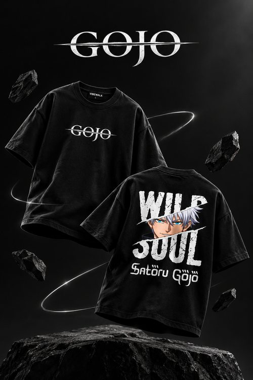 GOJO-anime inspired Unisex Oversized T shirt