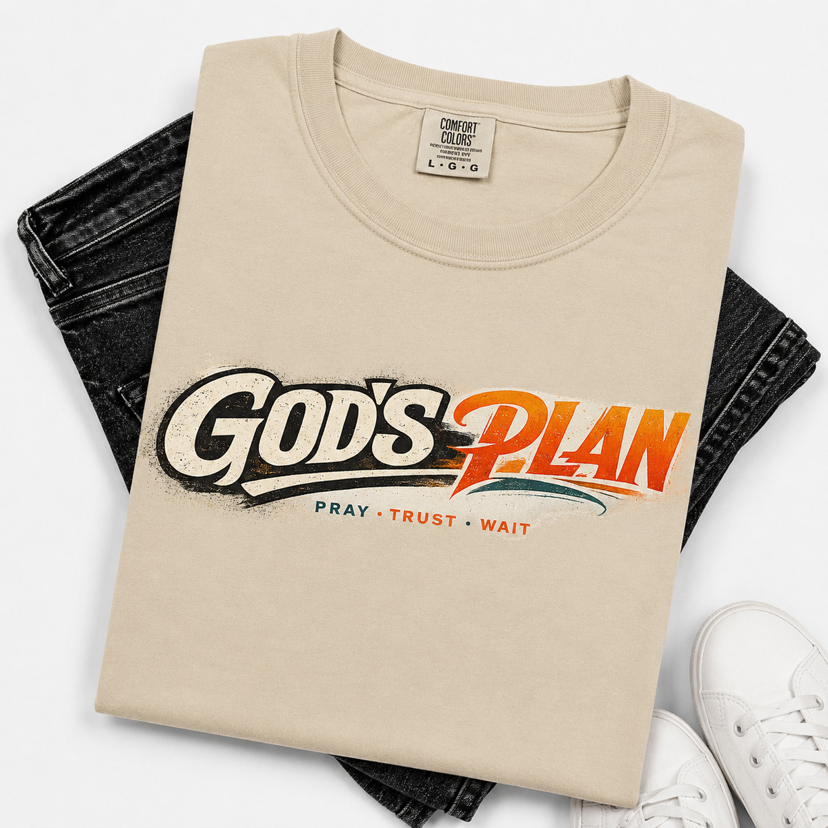 GOD'S PLAN — Regular Fit T-Shirt