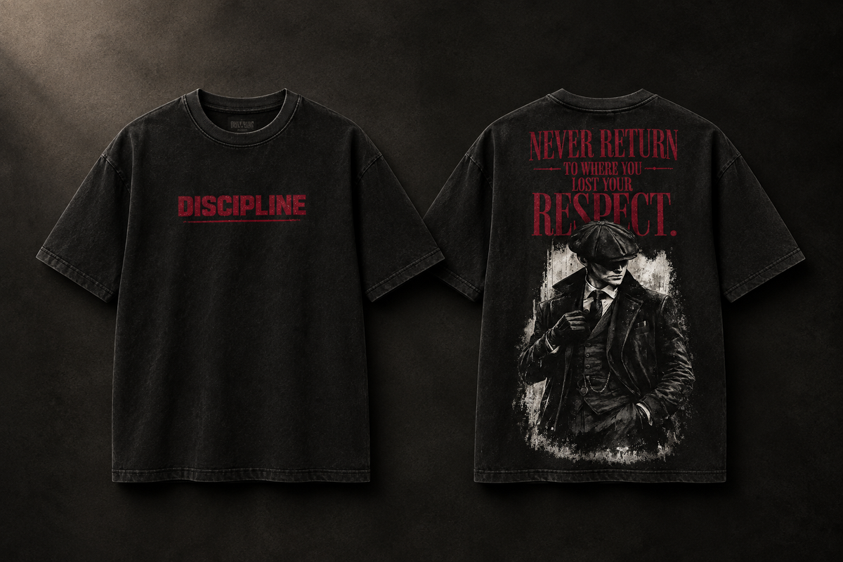 DISCIPLINE™ Thomas Shelby Inspired Graphic T-Shirt