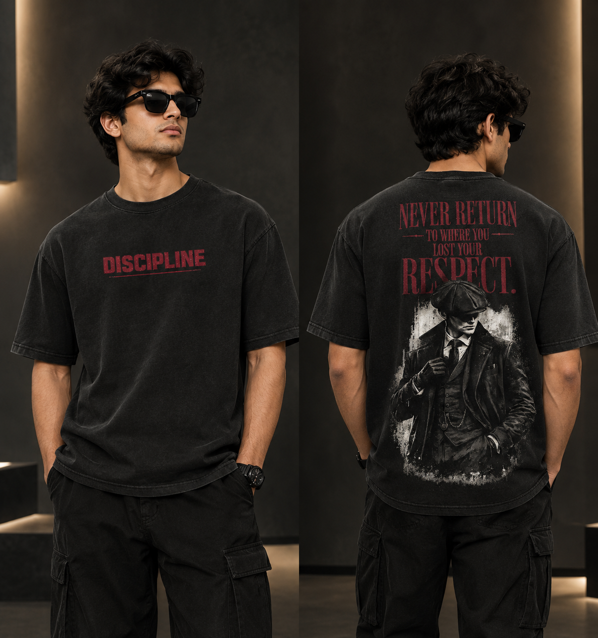 DISCIPLINE™ Thomas Shelby Inspired Graphic T-Shirt